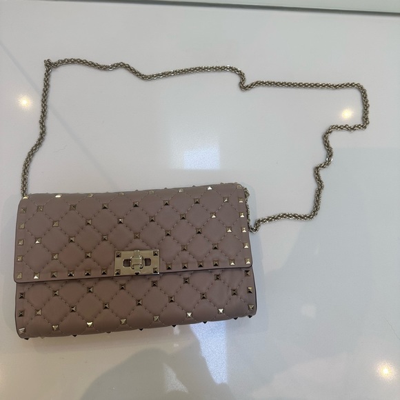 Valentino Garavani rockstud spike small leather shoulder bag - Picture 5 of 5